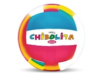 PELOTA SEMIDEPORTIVA PARA VÓLEY CHIBOLITA RAINBOW