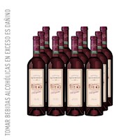 Vino SANTIAGO QUEIROLO Borgoña Botella 750ml Caja - 12u