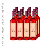 Vino SANTIAGO QUEIROLO Rosé Botella 750ml - Caja 12u