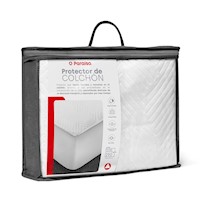 Protector de Colchón Paraíso Impermeable 1.5PLZ Blanco