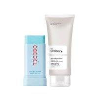 Barra Solar Spf 50  Tocobo Cootton 19Gr|Natural Moisturizing Factors + Ha  The Ordinary 100ml