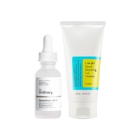 Serum Niacinamide 10% Zinc 1% The Ordinary 30ml|Gel limpiador con ph bajo Good Morning COSRX 150ml