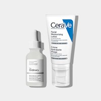 Serum Niacinamide 10% Zinc 1% 30ml+Crema Hidratante Facial PM 52ml