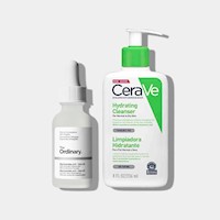 Serum Niacinamide 10% Zinc 1%30ml+Crema Limpiadora Hidratante 236ml