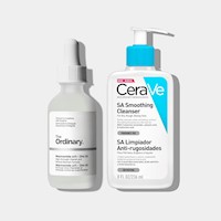 Serum Niacinamide 10% Zinc 1% 60ml+CeraVe Limpiador Suavizante SA236ml