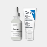 Serum Niacinamide 10% Zinc 1% 60ml+Crema Hidratante Facial PM 52ml