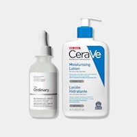 Serum Niacinamide 10% Zinc 1% 60ml+CeraVe Loción Hidratante 473 ml