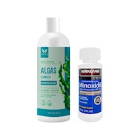 shampoo Algas sin sal – Vena 500g|Minoxidil Líquido 60ml Kirkland