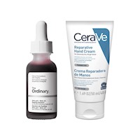 Serum AHA 30% + BHA 2% Peeling Solution+Crema Reparadora de Manos 50ml