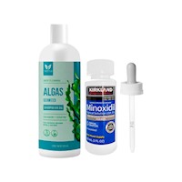 shampoo Algas sin sal – Vena 500g|Minoxidil kirkland Líquido 60 ml + gotero original