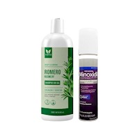 Shampoo Romero Vena 500ml|Minoxidil para mujer 5% Kirkland 60ml