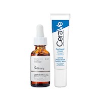 Serum Caffeine Solution 5% + EGCG+CeraVe Crema Contorno de Ojos 14ml