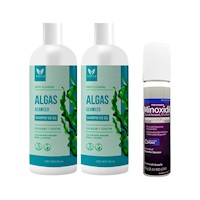 2 shampoo Algas sin sal – Vena 500g|Minoxidil para mujer 5% Kirkland 60ml