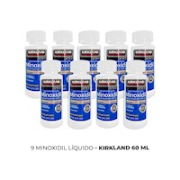 9 Minoxidil Líquido - Kirkland 60ml