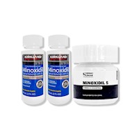 MINOXIDIL LÍQUIDO 60ML + SHAMPOO KETOZINC CABELLO GRASO 350ML