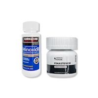 MINOXIDIL LÍQUIDO 60ML + Finasteride 1mg x 60 Cápsulas