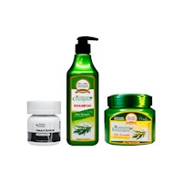 Cápsulas Finasteride 1mg + SHAMPOO ROMERO 520ML + CREMA DE CRECIMIENTO