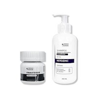 Finasteride 1mg x 60 Cápsulas + SHAMPOO KETOZINC CABELLO GRASO 350ML