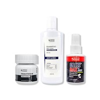 Cápsulas Finasteride 1mg + SHAMPOO ANTICAÍDA 250ML + CREZE MAX FOR MEN