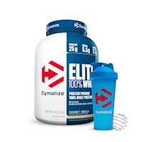 PROTEÍNA ELITE WHEY 5 LB + SHAKER GRATIS - DYMATIZE