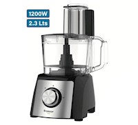 Procesador de Alimentos Finezza 1200W FZ-6120PR Negro/Inox