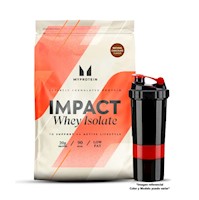 Proteina Impact Whey Isolate MyProtein 1Kg Chocolate + Shaker Aleatorio