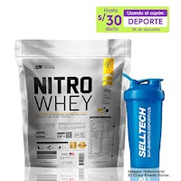 Proteína Universe Nutrition Nitro Whey 3kg Vainilla + Shaker