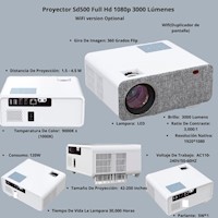 Proyector Multimedia Sd500 Full Hd