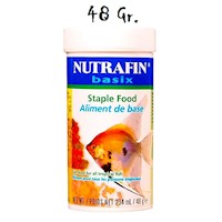 Nutrafin Basix Alimento Para Peces Tropicales Escamas 48 Gr