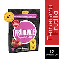 Prudence Box X4 Condones Femeninos 12 unidades
