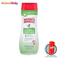 Shampoo White Nature'S Miracle 2 En 1 473Ml