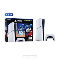 PS5 Consola Digital Slim Astro Bot + GT 7 Bundle 825GB