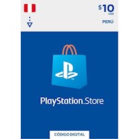 PlayStation Network $10 Perú- PSN Card 10 USD [Digital]