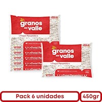 FRIJOL PANAMITO GRANOS DEL VALLE BOLSA 450 KG FARDO 6 UND