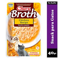 Snack Sopa para Gato Churu Broth Pollo 40gr