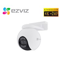 Ezviz Cámara Seguridad Wifi H80X Dual 4K + 2MP Lente Smart Exterior