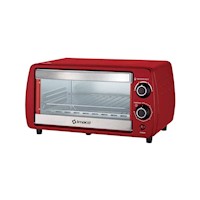 Horno tostador IMACO 9lts HEB900R Rojo