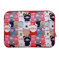 Funda para laptop Puerquitos 13 14 15 15.6 16  pulgdas Qullayki