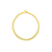 Pulsera Saduza Malla Oro 18K