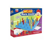 Juego Tablero Didáctico de Cuerdas 300g Genérico