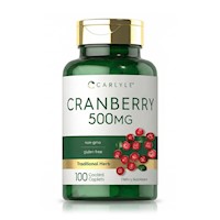 Cranberry 500 mg (100 Tabletas) - Carlyle