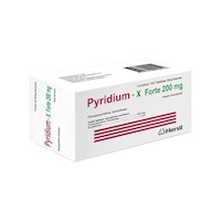 Pyridium-X Forte 200 mg Tabletas Recubiertas
