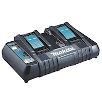 Cargador Dual Rápido para Baterías Ion de Litio 18V LXT Makita DC18RD