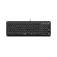 TECLADO GENIUS SLIMSTAR Q200 USB MULTIMEDIA BLACK