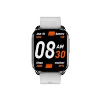 QCY - SmartWatch GS 2.02" IPX8 c/llamada Multifunción - Silver Gray