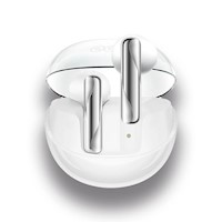 QCY - Audífonos inalámbricos Ailybuds Clear T32 BT53 ENC 22Hrs Blanco