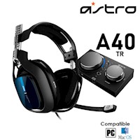 Audifono C/Microf. Astro A40tr For Ps5/Ps4/Pc + Mixamp Pro Black