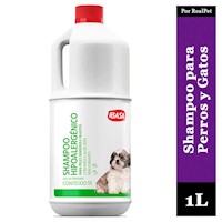 Shampoo Hipoalergénico Ibasa Perros y Gatos Avena y Aloe Vera 1L