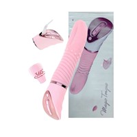 Vibrador Orgásmico 2En1 Lengua Power Magic