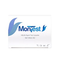 Prueba Rápida Hepatitis B HBcAb Casete MONTEST CAJA 30 UND